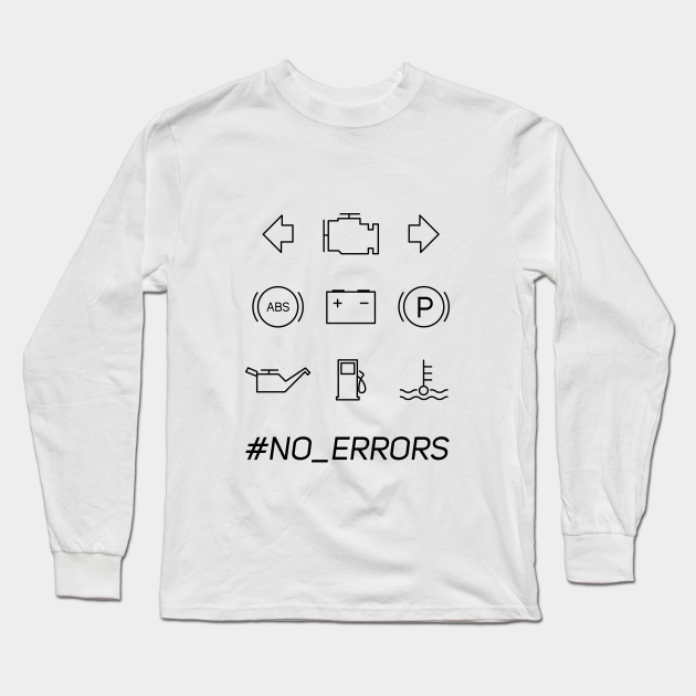 No Errors Car Long Sleeve Shirt TeePublic UK
